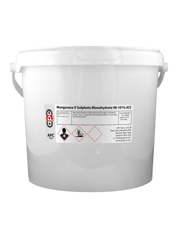 5kg Manganese II Sulphate Monohydrate 98-101% ACS