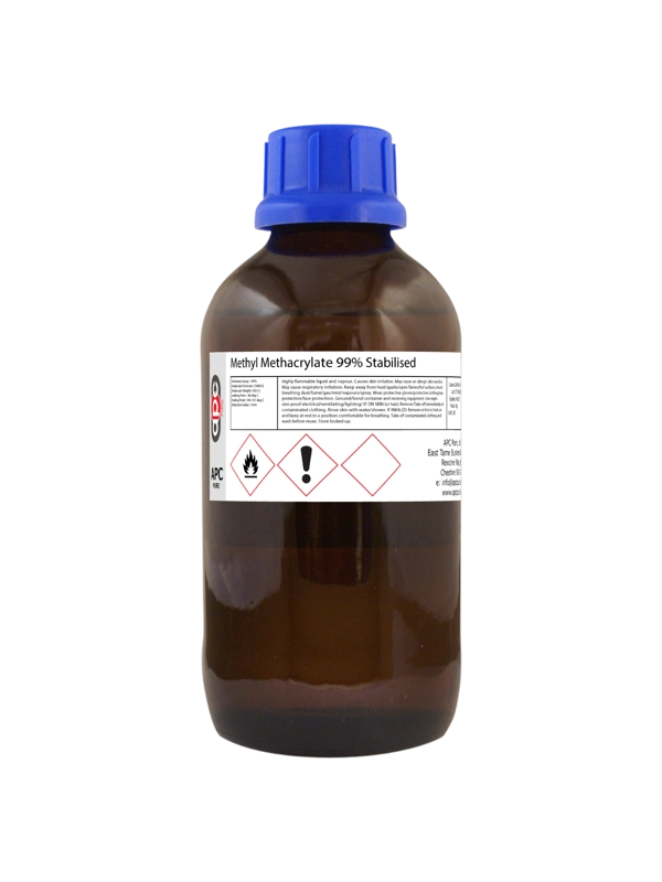 1L Methyl Methacrylate 99% Stabilised
