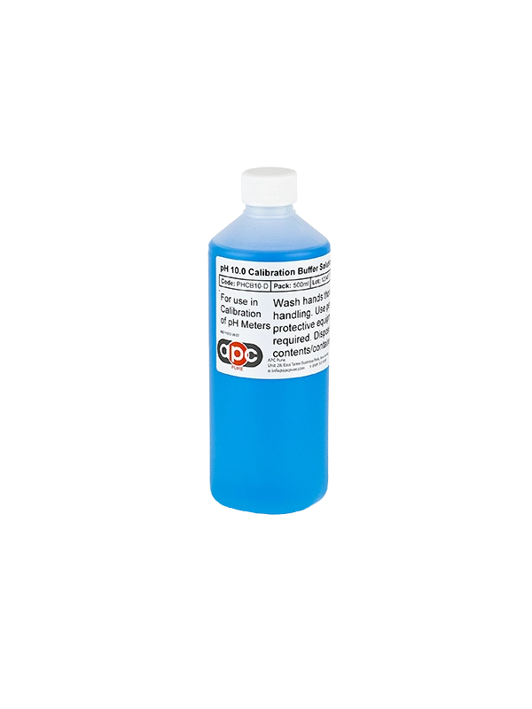 500 ml pH 10.01 Buffer Solution (Blue) for Calibration