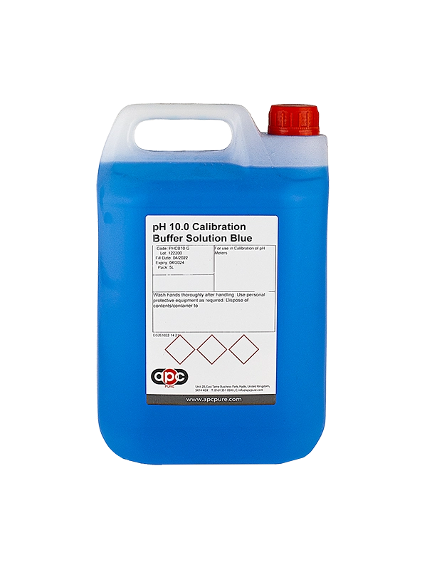 5L pH 10.01 Buffer Solution (Blue) for Calibration