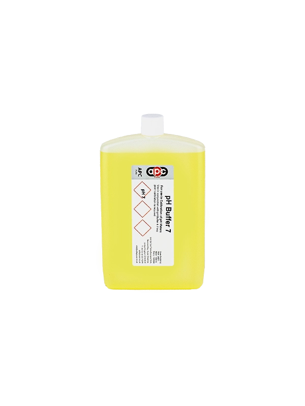 250ml pH 7.0 Buffer Solution (Yellow) for Calibration