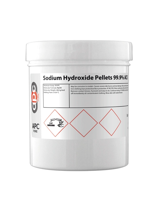 250g Sodium Hydroxide Pellets 99.9% ACS