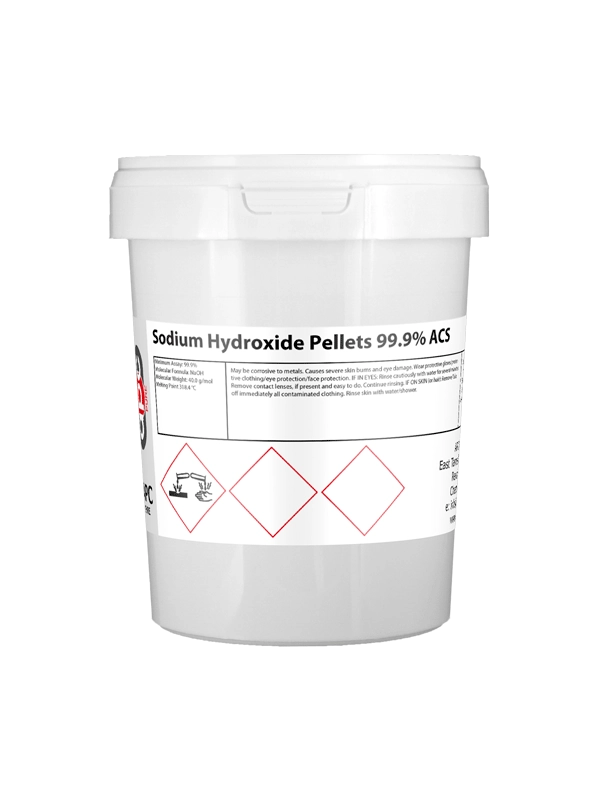 1kg Sodium Hydroxide Pellets 99.9% ACS