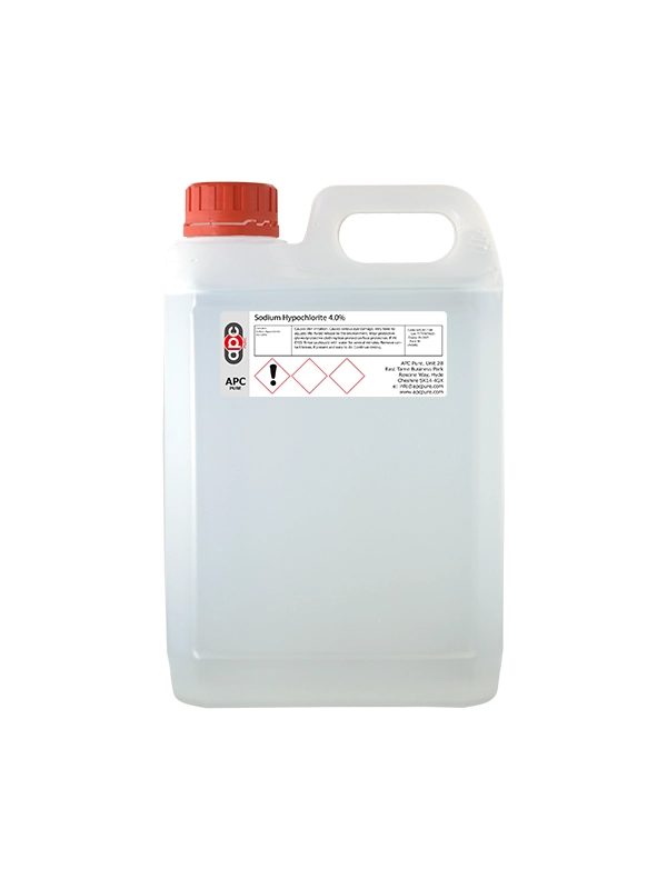 5L Sodium Hypochlorite 4%