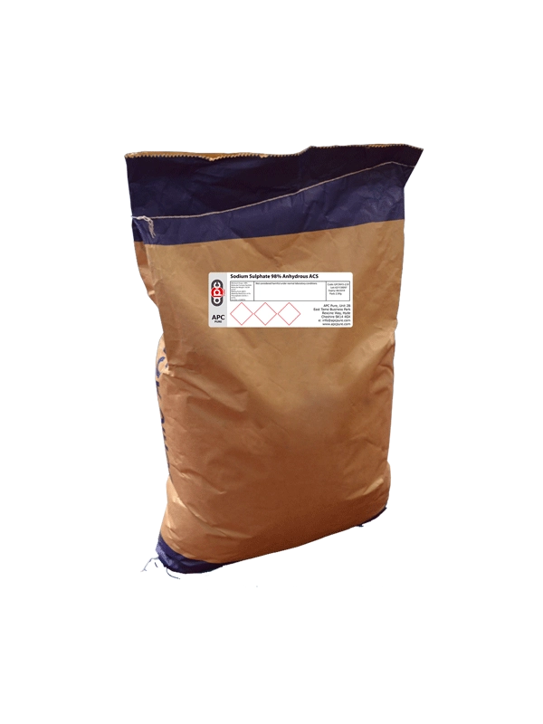 25kg Sodium Sulphate 98% Anhydrous ACS