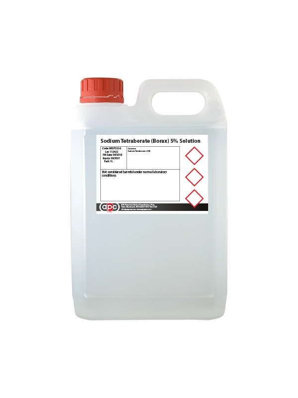 5L Sodium Tetraborate (Borax) 5% Solution