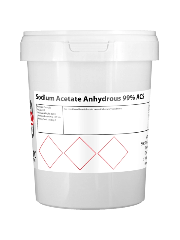 1kg Sodium Acetate Anhydrous 99% ACS