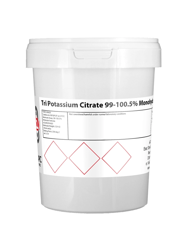 1kg Tri Potassium Citrate 99-100.5% Monohydrate BP,EP,USP,FCC