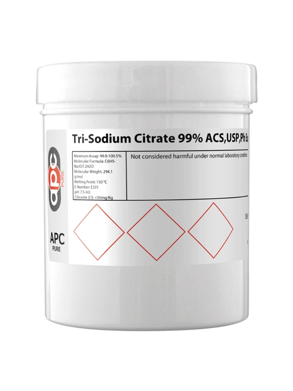 100g Tri-Sodium Citrate 99% ACS,USP,Ph Eur,FCC