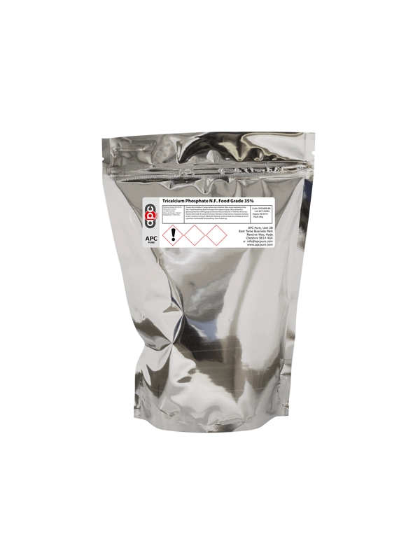 250g foil pouch Tricalcium Phosphate N.F. Food Grade 35% Foil Pouch
