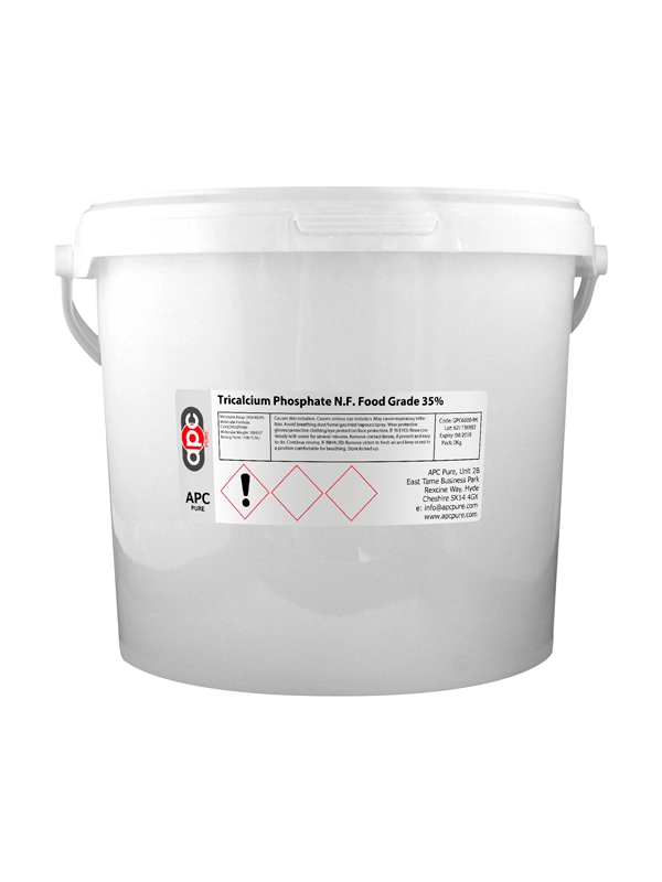 2.5kg Tricalcium Phosphate N.F. Food Grade 35%
