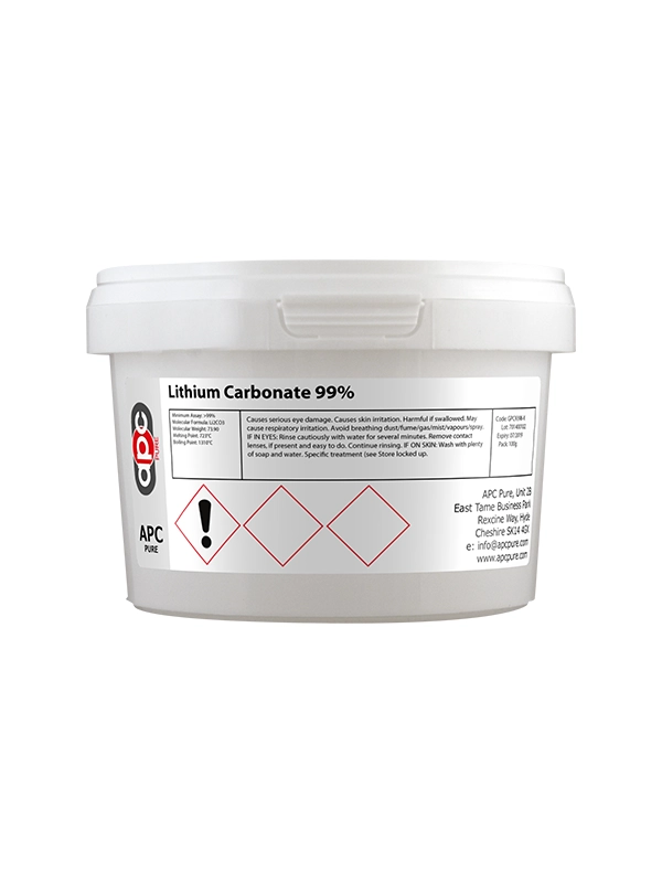 500g Lithium Carbonate 99%