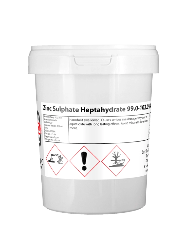 1kg Zinc Sulphate Heptahydrate 99.0-102.0% ACS,USP