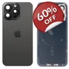 Original iPhone 15 Pro Max Glass Battery Back Cover with Flash Bracket + Wireless Charging Module