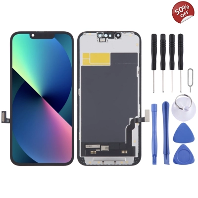 Soft OLED Display for Apple iPhone 13 - (display glass combo folder)