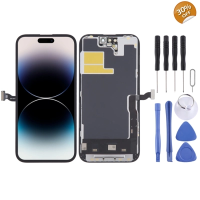 Soft OLED Display for Apple iPhone 14 Pro - (display glass combo folder)