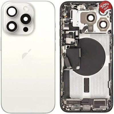 Original Titanium Full Body Housing with Parts for Apple iPhone 15 Pro Max