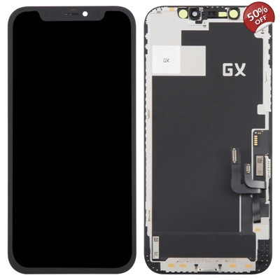GX OLED Display for Apple iPhone 12 - (display glass combo folder)