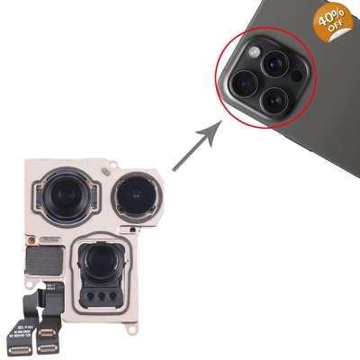 Original Back Camera for Apple iPhone 15 Pro Max (Main Camera)
