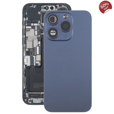 Original Glass Back Battery Cover for iPhone 15 Pro Max