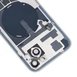 Original iPhone 15 Plus Glass Battery Back Cover with Flash Bracket + Wireless Charging Module