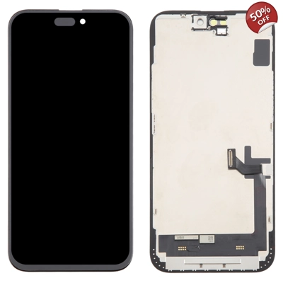 FHD Premium LCD Display for Apple iPhone 15 Plus - (display glass combo folder)