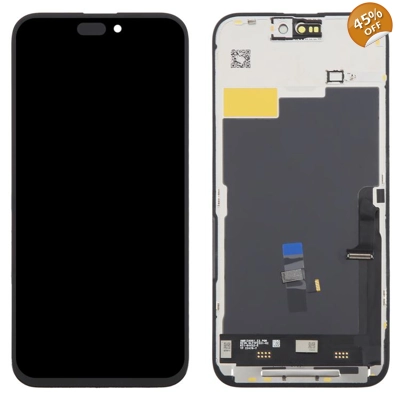 GX OLED Display for Apple iPhone 15 Pro Max - (display glass combo folder)