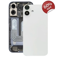 Original iPhone 16 Battery Back Cover with Camera Lens Cover