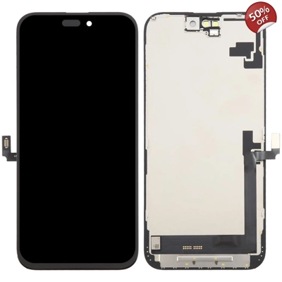 FHD Premium LCD Display for Apple iPhone 16 Plus - (display glass combo folder)