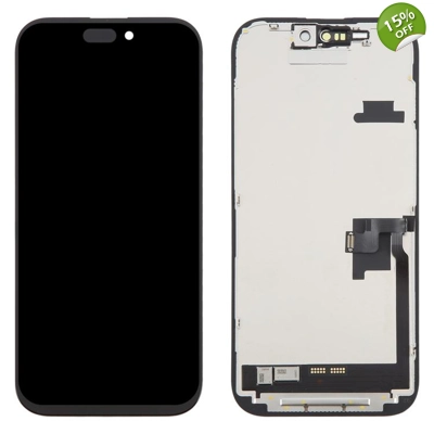 GX OLED Display for Apple iPhone 16 Pro - (display glass combo folder)