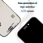 FHD Premium LCD Display for Apple iPhone 16 Pro - (display glass combo folder)