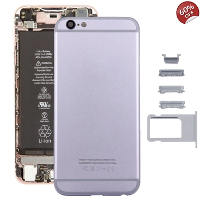 Original Glass Back Battery Cover for iPhone 6 Plus