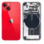 Original iPhone 14 Glass Battery Back Cover with Flash Bracket + Wireless Charging Module