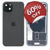 Original iPhone 15 Plus Glass Battery Back Cover with Flash Bracket + Wireless Charging Module