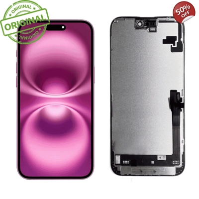 Original Display for Apple iPhone 16 Plus - (display glass combo folder)
