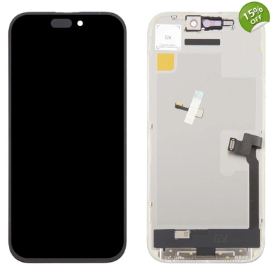 GX OLED Display for Apple iPhone 16 Pro - (display glass combo folder)