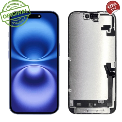 Original Display for Apple iPhone 16 - (display glass combo folder)