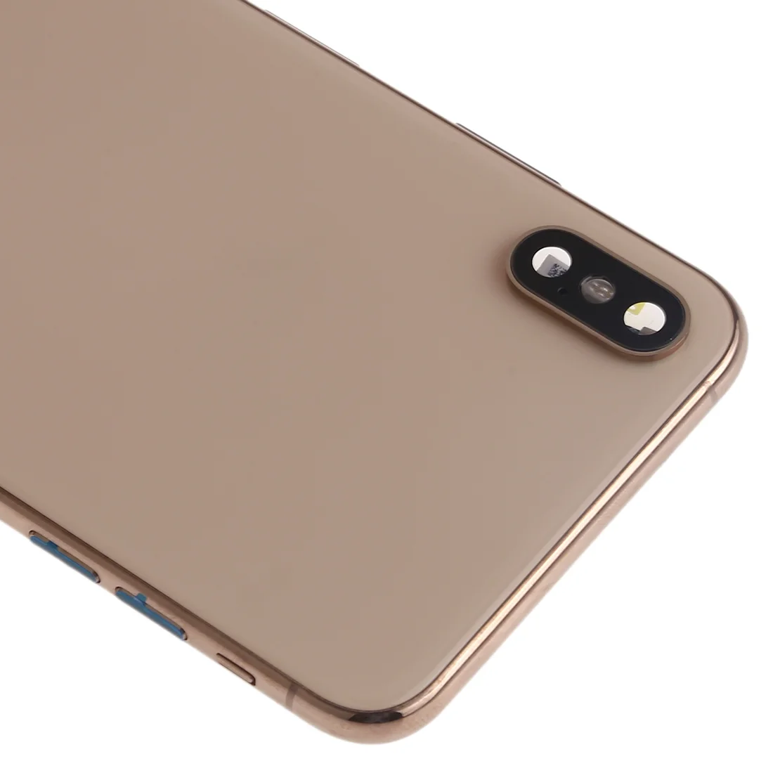 Original Full Body Housing for iPhone XS Max (with Side Keys & Speaker Ringer Buzzer & Motor & Camera Lens & Card Tray & Power Button + Volume Button + Charging Port + Signal Flex Cable & Wireless Charging Module) by Appleproductsfix.com