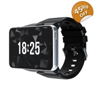 S999 4G Smart Watch, TFT Screen 2.88 inch Android 9.0 4GB+64GB(Silver)