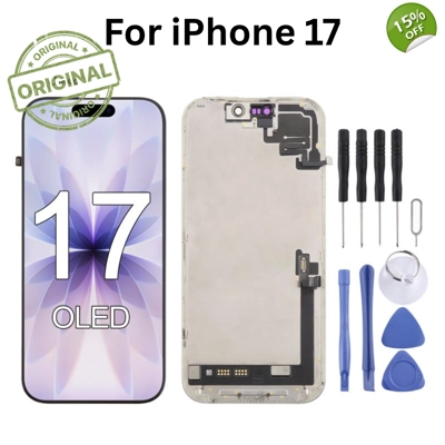 Original Display for Apple iPhone 17 - (display glass combo folder)