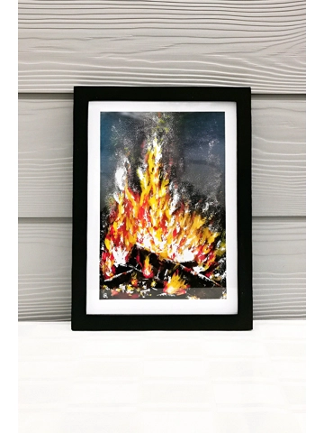 The Flame Of An Artist,..