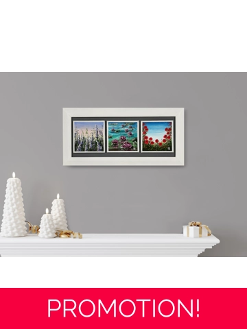 Trio Of Florals, Origin..