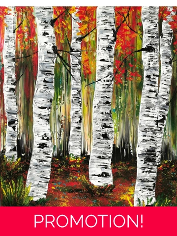 Rusting In The Woods, Original Painting