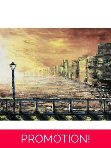 Abstract View, Original Acrylic Painting