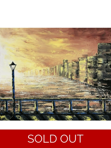 Abstract View, Original Acrylic Painting