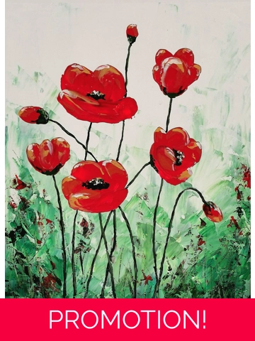 Wild Poppies, Original ..