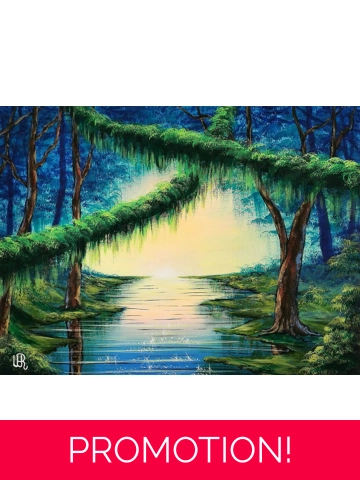 Quiet Place, Original Acrylic Painting