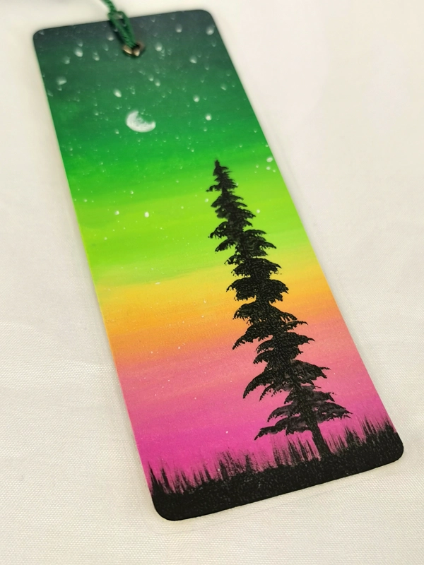 Pink Aurora, Bookmark