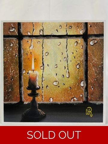 Staring, Original Acryl..