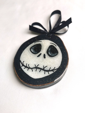Jack Skellington, Acrylic on wood